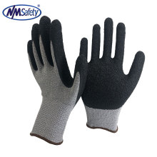 NMSAFETY Cut Resistant Work Gloves Latex Coated High Cut Level 5 Superior GRIP Performance Ideal for General Duty Work